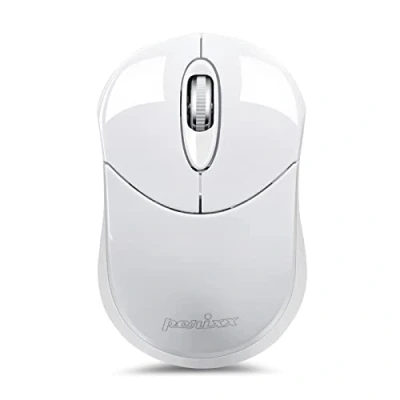 Abbildung von Perixx PERIMICE 802W Bluetooth Maus Optisch Weiß Glanzend