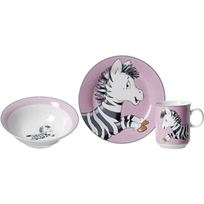 Abbildung von Ritzenhoff &amp; Breker Kindergeschirr Set Happy Zoo, Zoe, 3 teilig