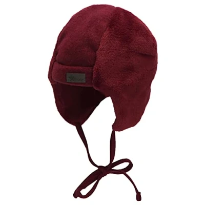 Abbildung von Sterntaler Baby Mädchen Mütze Baby, Kappe Kinder, Neugeborene mit Ohrenklappen und Bindeband pink, 45