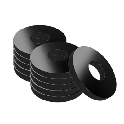 Abbildung von Offgridtec Unterlegscheibe Beilagscheibe schwarz Edelstahl V2A DIN304 M8 x 20mm 50 Stk.