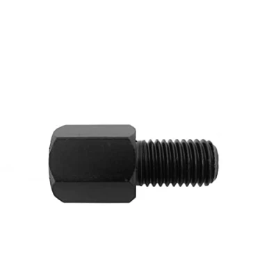 Abbildung von Area1 M10 Rechtsgewinde auf M8 Linksgewinde Motorradspiegel Adapter (1 Stück) Motorroller Rückspiegel (M10 Rechts Links)