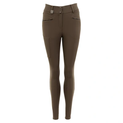 Abbildung von ANKY Reithose Glance Silikon Besatz Taupe 40