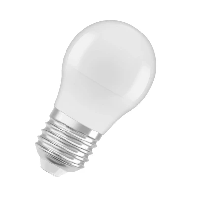Abbildung von OSRAM LED Star Classic P40 Lampe für E27 Sockel, Tropfenform, matte Optik, 470 Lumen, tageslichtweiß (6500K), Ersatz herkömmliche 40W Glühbirnen, nicht dimmbar, 1er Pack