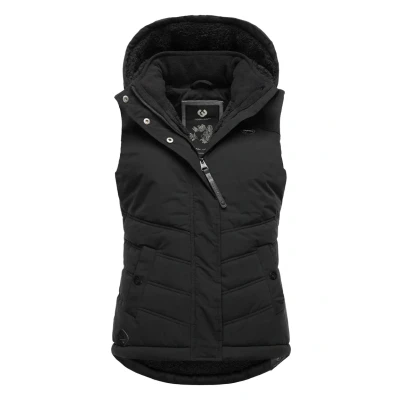 Abbildung von Ragwear Hesty Weste, Damen, Größe: 4XL, Black