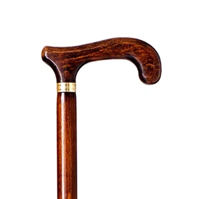 Abbildung von Gehstock aus Holz, dunkelbraun, 90 cm (618)