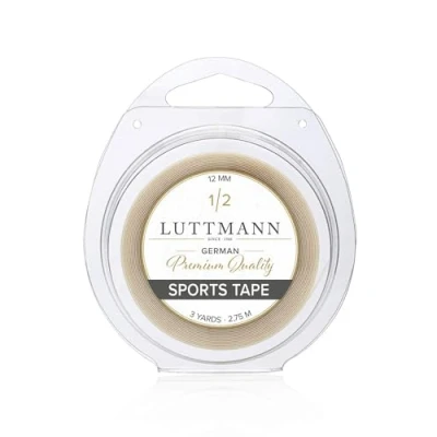 Abbildung von LUTTMANN® Sports Tape Perücken Haarsystem Klebeband für Perücken, Tüllansätze, Haarsysteme, Haarverlängerungen, Haarteile &amp; Extensions (12 mm x 2,75 m)