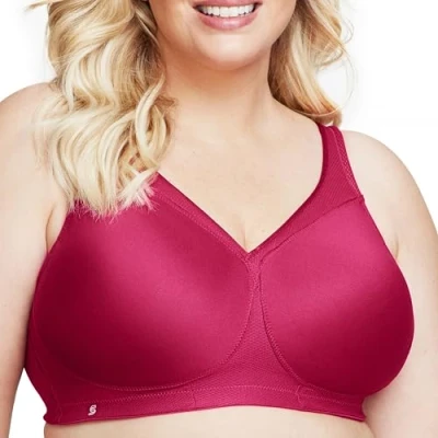 Abbildung von Glamorise Damen 1006 Sports Bra, Rubinrot, 85E EU