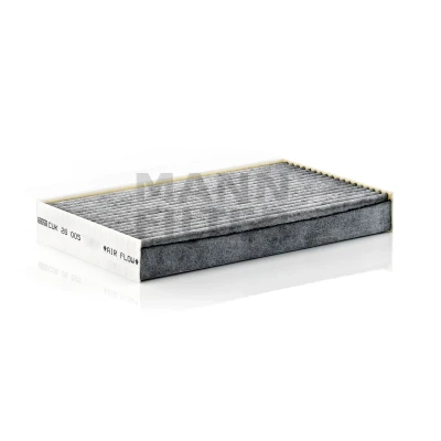 Abbildung von MANN FILTER CUK 26 005 Innenraumfilter Aktivkohlefilter 260 150 35 RENAULT: MEGANE 3 Grandtour, 3, Fluence