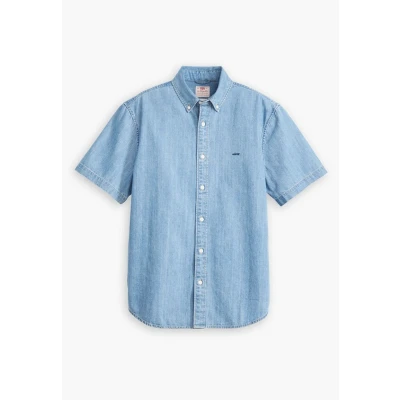 Abbildung von Levi&#039;s Authentic Button DOWN Hemd, Herren, Größe: Large, Eli medium blue wash