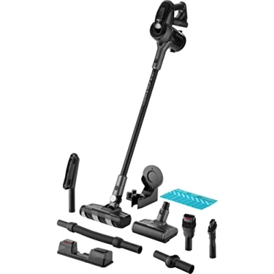Abbildung von Sencor Kabelloser Staubsauger mit intelligenter Reinigungsfunktion, Trocken und Nassreinigung, 4 in 1, 50 Minuten, 360, digitaler BDLC Motor, Cat&amp;Dog Set UV C Lampe, vollständiges Zubehör