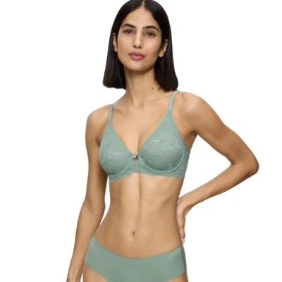 Abbildung von Triumph Amourette Charm T, Minimizer BH Damen, Blau (Abstinthe), 80C