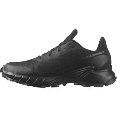 Abbildung von Salomon Alphacross 5 GTX Hikingschuh, Damen, Größe: 38 2/3, Black/ebony Schuhe