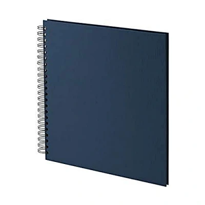 Abbildung von Rössler Papier 1329452907 S.O.H.O. Wire O Fotoalbum 290 x mm, 60 schwarze Seiten, Navy, 1 Stück