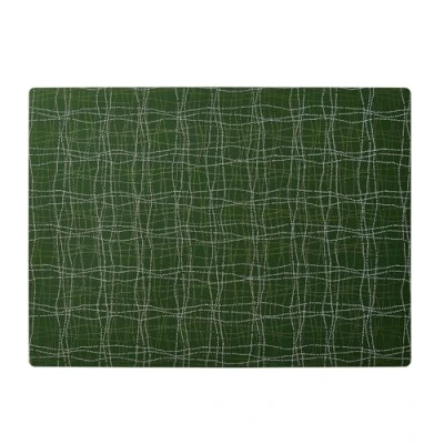 Abbildung von APS 60585 Tischset/Platzset, abwaschbar, schmutzabweisend &amp; rutschhemmend, 45 x 33 cm, 1 STK., Silikon, dunkelgrün