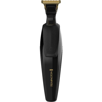 Abbildung von Remington Barttrimmer T Präzisionstrimmer Lithium mit perfekten Trimmwinkel (2 titanbeschichtete Klingen: 30mm&amp;7mm, 6 Autsteckkämme+Verstellbarer Aufsteckkamm, 100% Wasserdicht) Bartschneider, MB7000