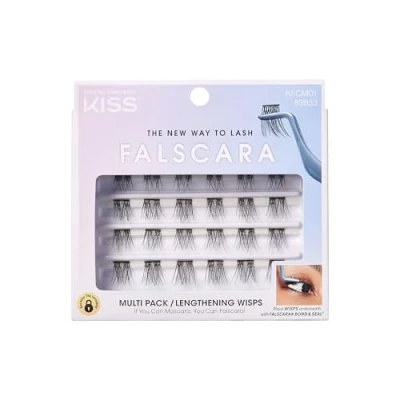 Abbildung von Kiss Falscara wisps multipack 01, Natürlich, Schwarz