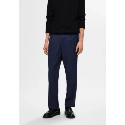 Abbildung von Selected Homme Leroy PANT Stoffhose, Herren, Größe: Medium, Sky captain