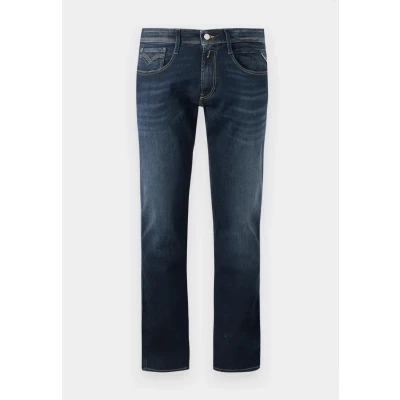 Abbildung von Replay Anbass Pants Jeans Straight Leg, Herren, Größe: 32x32, Dark blue