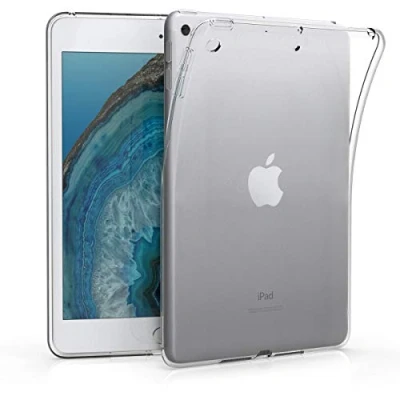 Abbildung von kwmobile Hülle kompatibel mit Apple iPad Mini 5 (2019) weiches TPU Silikon Case Transparent Tablet Cover