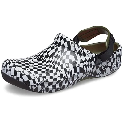 Abbildung von Crocs Mixte Bistro Pro Literide Graphic Cg Sabot, Noir Blanc, 37/38 EU