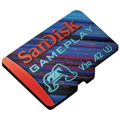 Abbildung von SanDisk GamePlay microSD Karte für Mobile Gaming/Handheld Konsolen 512 GB (Lesegeschwindigkeiten bis zu 190 MB/s, A2, V30, U3)