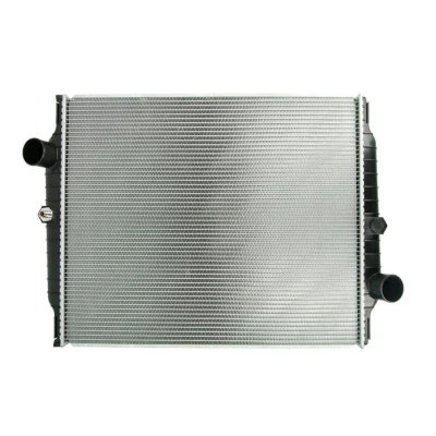 Abbildung von NRF 50258 Kühler, Motorkühlung Aluminium 660 558 42 ohne Rahmen Kühlrippen gelötet