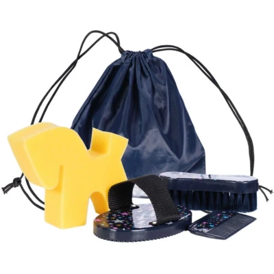 Abbildung von HKM Putz Set Hobby Horsing Navy