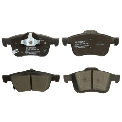 Abbildung von BOSCH 0 986 494 801 Bremsbelagsatz Low Metallic mit Kolbenclip, Anti Quietsch Blech FIAT: 500L