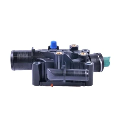Abbildung von GATES TH41291G1 Kühlwasserthermostat 91 mit Dichtungen Gehäuse PEUGEOT: 207 Hatchback, 307 SW, 206 CITROËN: C3 I Hatchback