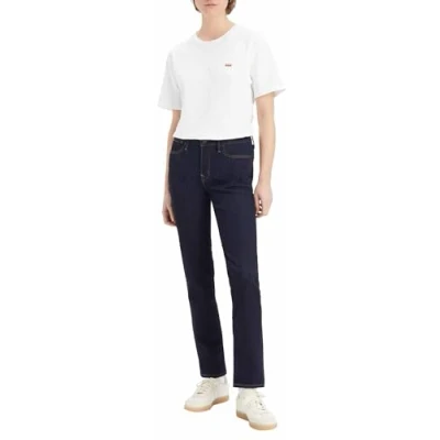 Abbildung von Levi&#039;s 712 Slim WELT Pocket Jeans Fit Dark indigo, Damen, Größe: 33x30, indigo