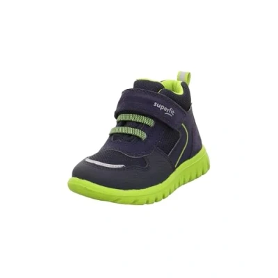 Abbildung von Superfit SPORT7 Mini Sneaker, BLAU/GRÜN 8000, 24 EU Schmal