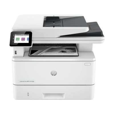 Abbildung von HP LaserJet Pro MFP 4102fdw Multifunktions Laserdrucker, 40 Cashback, WLAN, Fax, Automatischer beidseitiger Druck, Hohe Druckgeschwindigkeit, Bis zu 80.000 Seiten Monat, Wolf Security