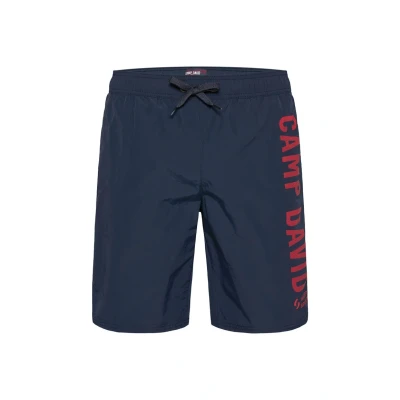 Abbildung von Camp David Lange MIT LOGO Design Badeshorts, Herren, Größe: XL, Blue navy
