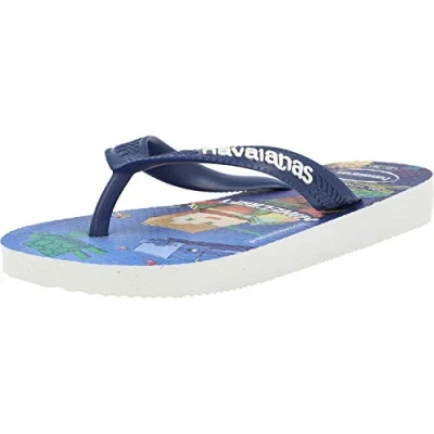 Abbildung von Havaianas Unisex Kinder Baby Minecraft Flipflop,Weiß,27/28 EU