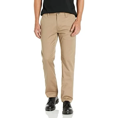 Abbildung von Volcom Frickin Modern Stoffhose, Herren, Größe: 34x32, Khaki