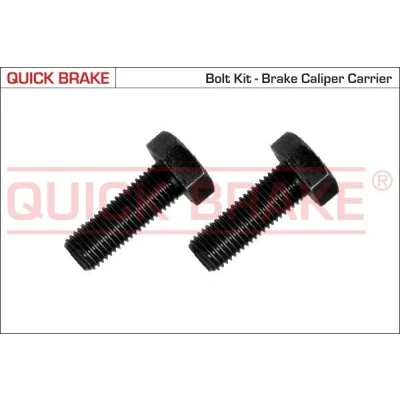Abbildung von QUICK BRAKE 11628K Schraube, Bremssattel M12x1,5 VOLKSWAGEN: GOLF 4, Passat B3/B4 Estate, 3, AUDI: A6 C5 Avant, 80 B3, A4 B5 Avant