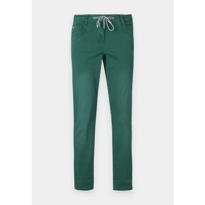Abbildung von TOM Tailor Stoffhose, Damen, Größe: 40x28, Explorer green