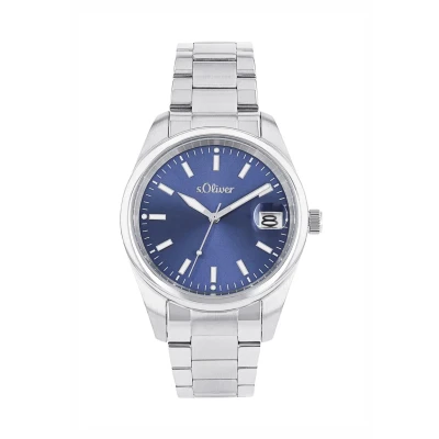 Abbildung von s.Oliver Uhr, Herren, Größe: 20, Blau