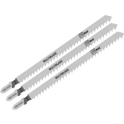Abbildung von Multiblade Stichsägeblatt, für Holz, 145mm, Extra grob, 3 Stück