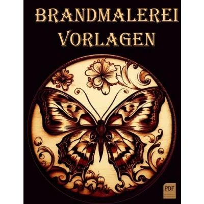 Abbildung von Brandmalerei Vorlagen: 88 Motive zum abpausen &amp; mit Brandmalkolben Brandmalen