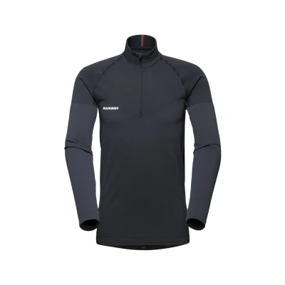 Abbildung von Mammut Trift HALF ZIP Langarmshirt, Herren, Größe: Small, Black