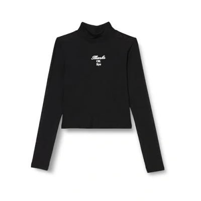 Abbildung von HUGO Dasori Langarmshirt, Damen, Größe: Small, Black