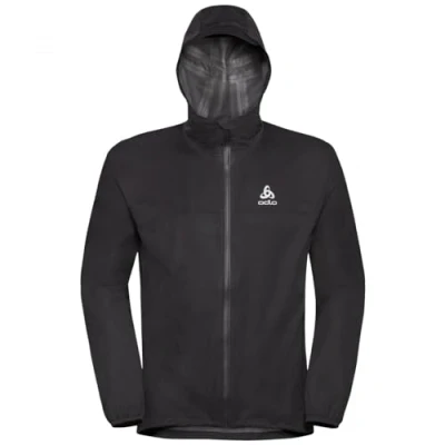 Abbildung von Odlo Zeroweight Waterproof Laufjacke Herren Blau, Größe L