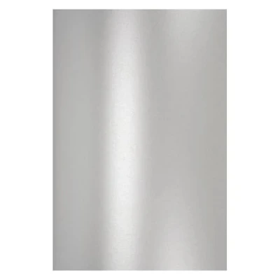 Abbildung von Netuno 20x Bastelkarton Perlmutt Silber DIN A4 210x 297 mm 250g Aster Metallic Silver Effektkarton zum Basteln Pearlkarton Perl Glanz Karton Perlmuttglanz silbernes Papier metallisch glänzend