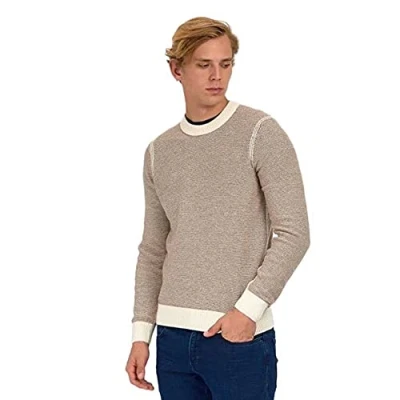 Abbildung von BOSS Men&#039;s Amodoro Knitted_Sweater, Open White, XXXL