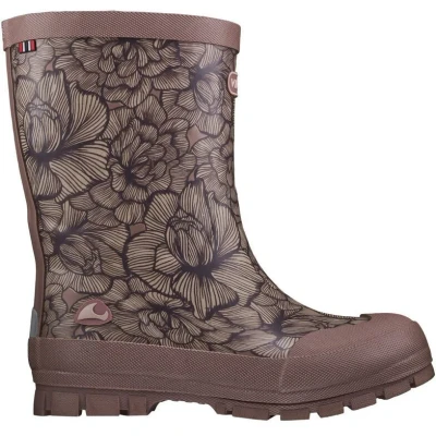 Abbildung von Viking Unisex Kinder Jolly Thermo Print Gummistiefel, Dusty Pink Cream, 27 EU