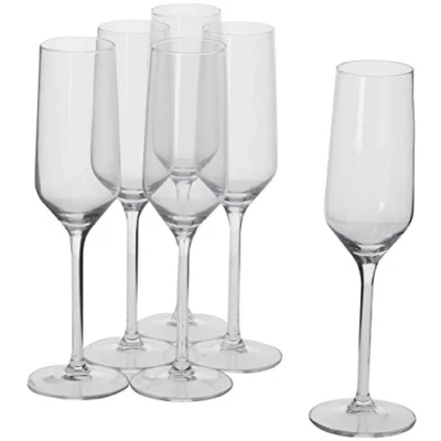 Abbildung von alpina Sektgläser 220 Milliliter 6 Stück Transparent