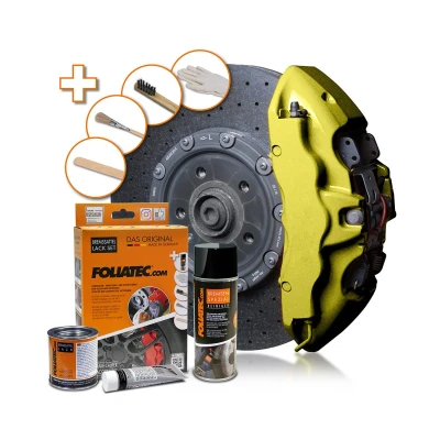 Abbildung von FOLIATEC 2154 Bremssattellack Spraydose 400, 125, 50 gold