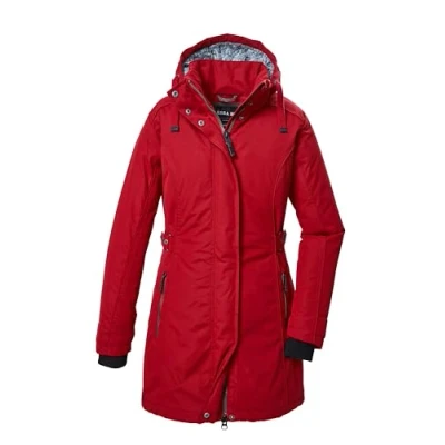 Abbildung von G.I.G.A. DX Damen Funktionsparka/Parka wasserdicht mit abzippbarer Kapuze GW 70 WMN PRK, tiefrot, 46, 41863 000