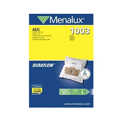 Abbildung von Menalux 1003, Duraflow, 5 Staubbeutel, Weiß